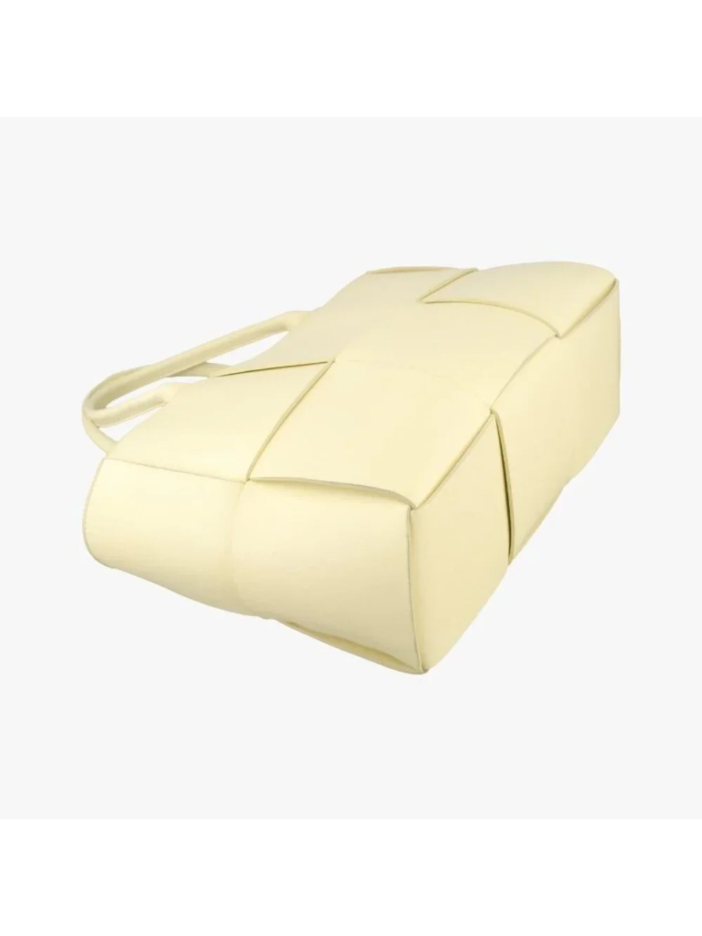 Bottega Veneta Small Therco Tote Yellow Lambskin